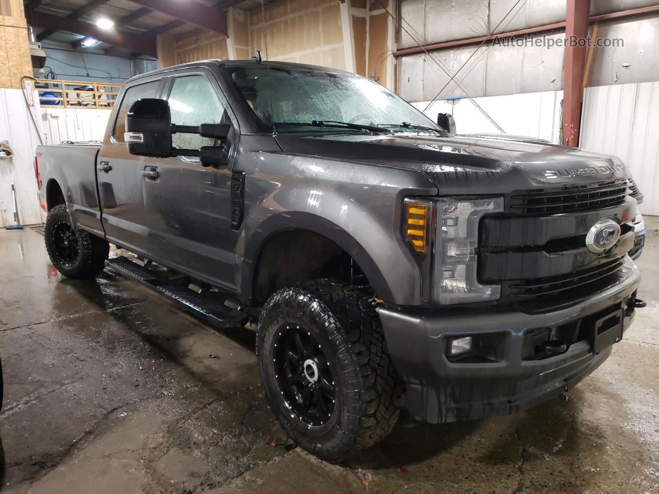 2019 Ford F350 Super Duty Gray vin: 1FT8W3B63KEE34083