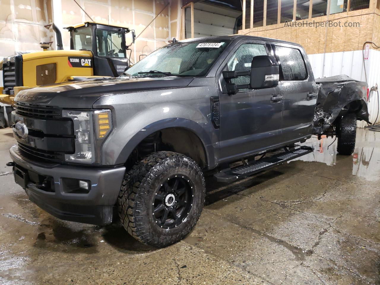 2019 Ford F350 Super Duty Gray vin: 1FT8W3B63KEE34083