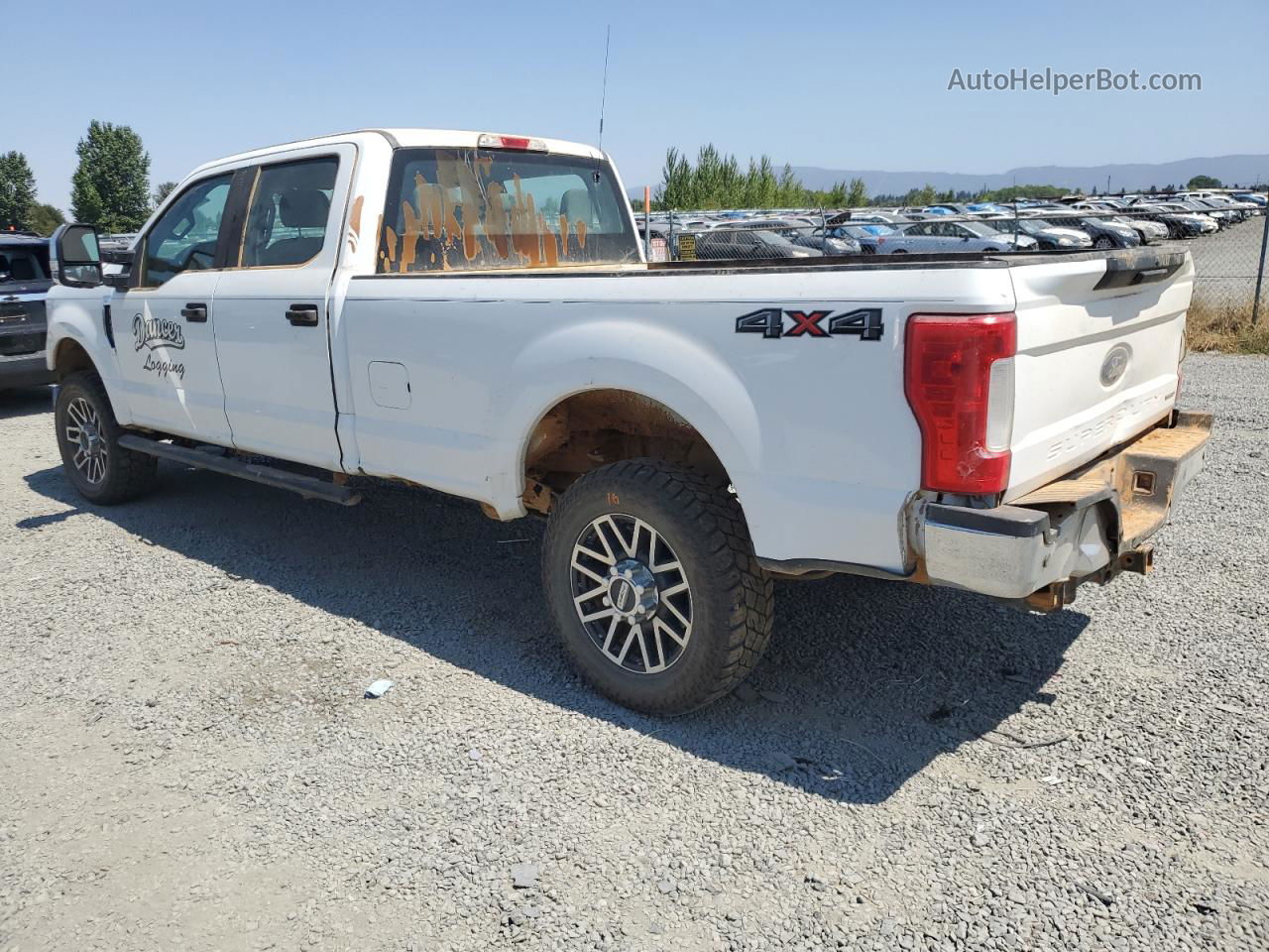 2017 Ford F350 Super Duty White vin: 1FT8W3B65HEB12599