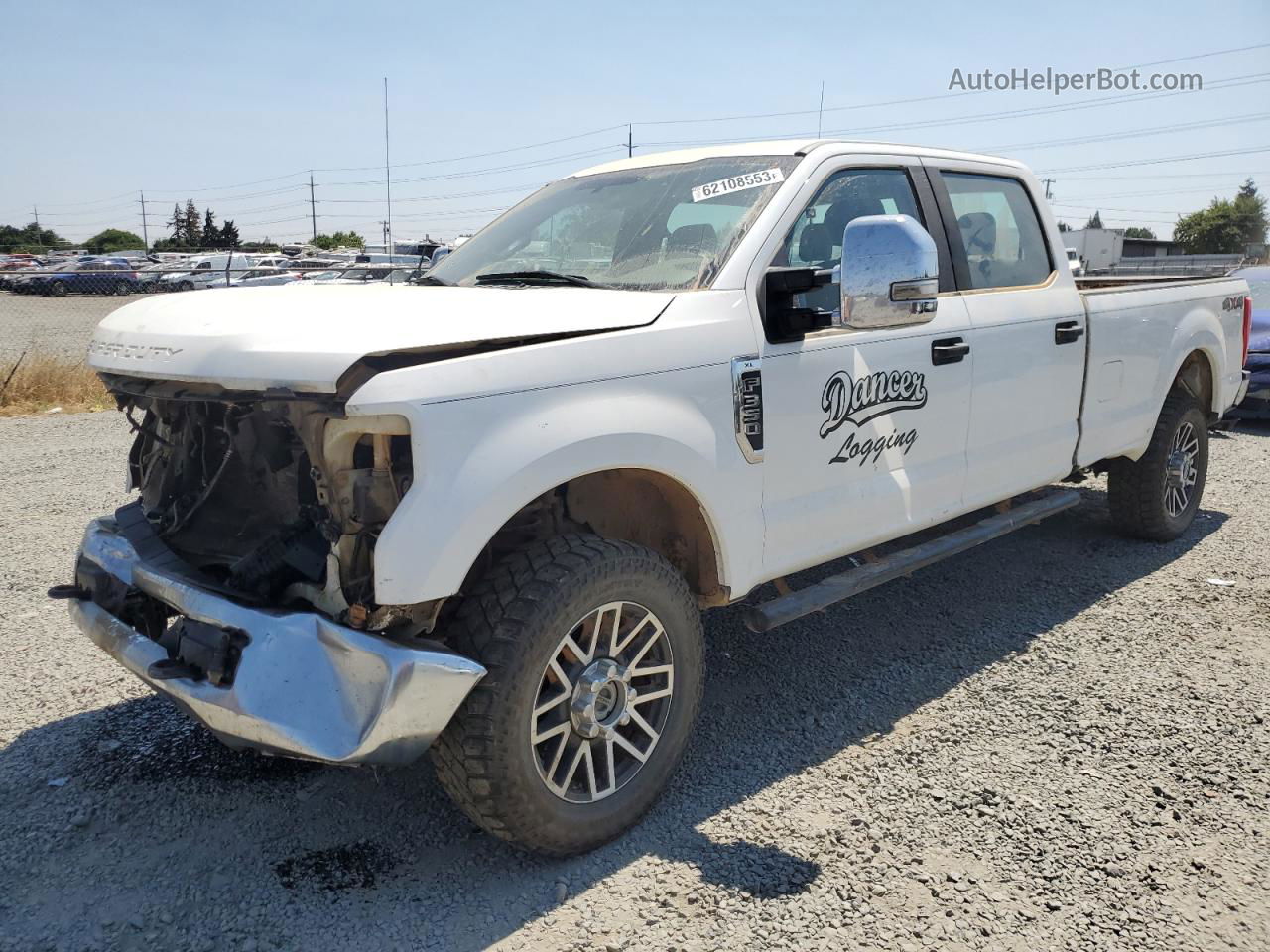 2017 Ford F350 Super Duty White vin: 1FT8W3B65HEB12599