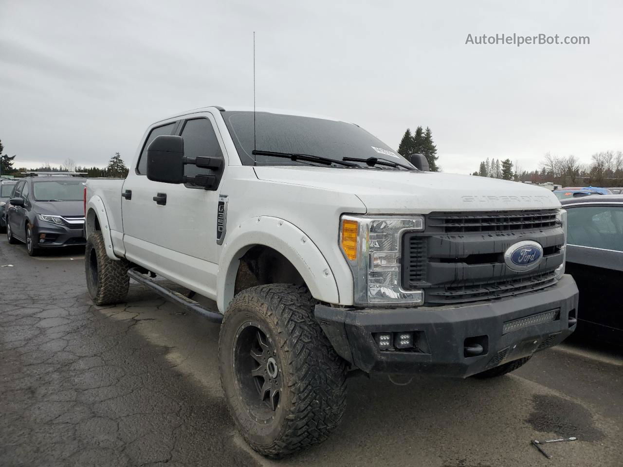 2017 Ford F350 Super Duty Белый vin: 1FT8W3B65HEF02344