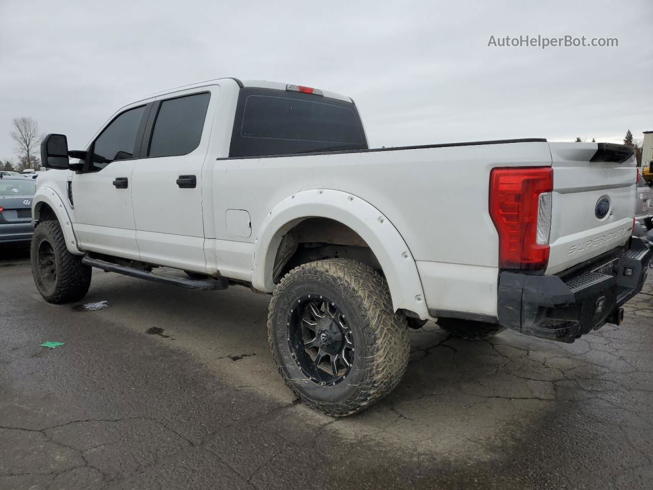 2017 Ford F350 Super Duty White vin: 1FT8W3B65HEF02344