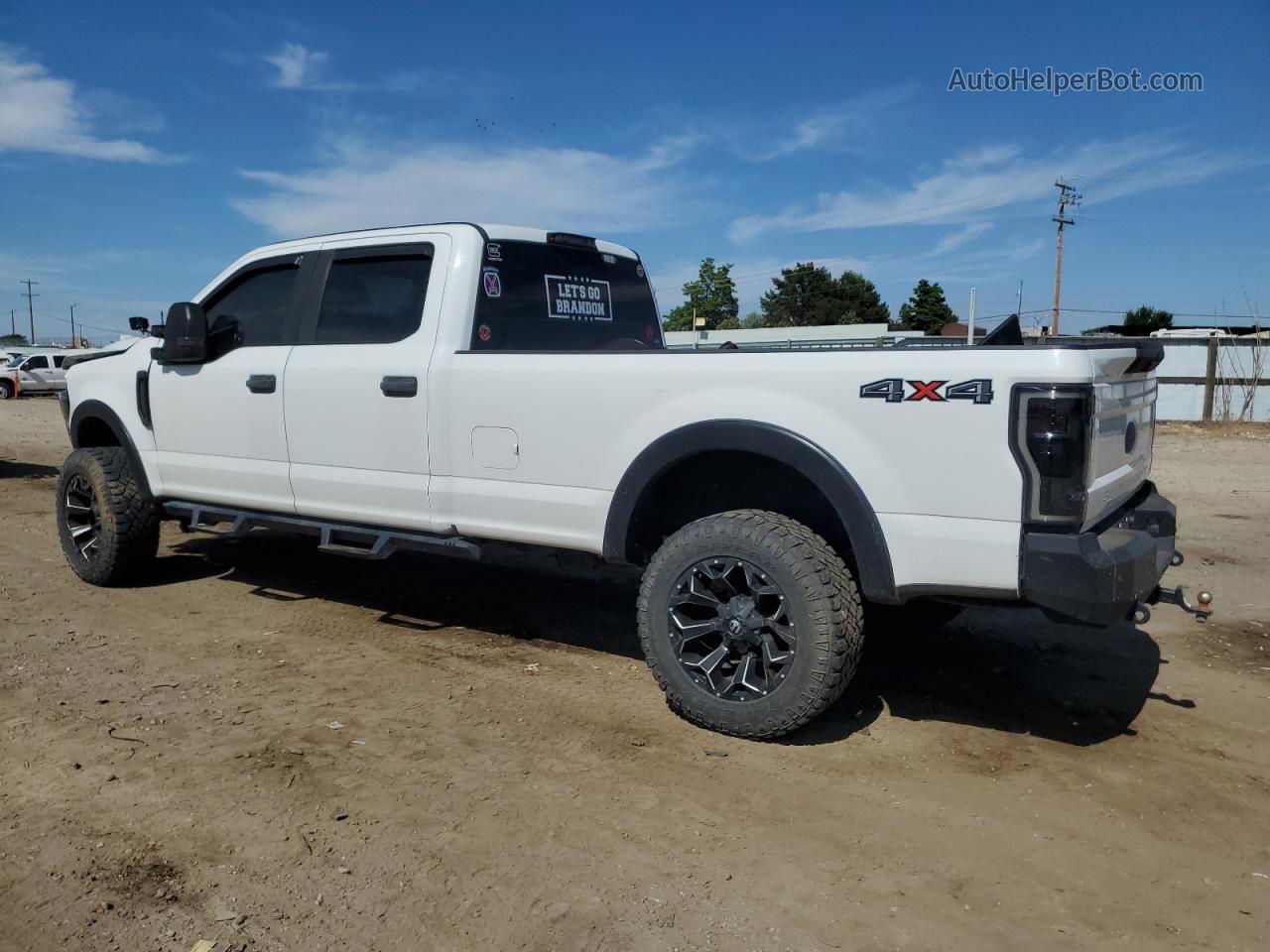 2017 Ford F350 Super Duty White vin: 1FT8W3B65HEF40219