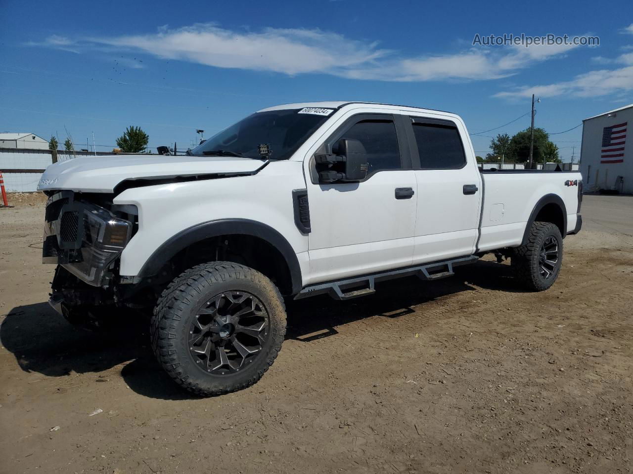 2017 Ford F350 Super Duty White vin: 1FT8W3B65HEF40219