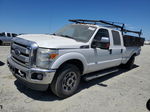 2014 Ford F350 Super Duty White vin: 1FT8W3B66EEA56541