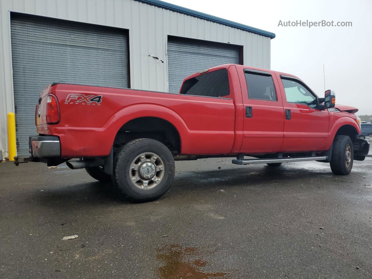 2014 Ford F350 Super Duty Red vin: 1FT8W3B66EEB73021