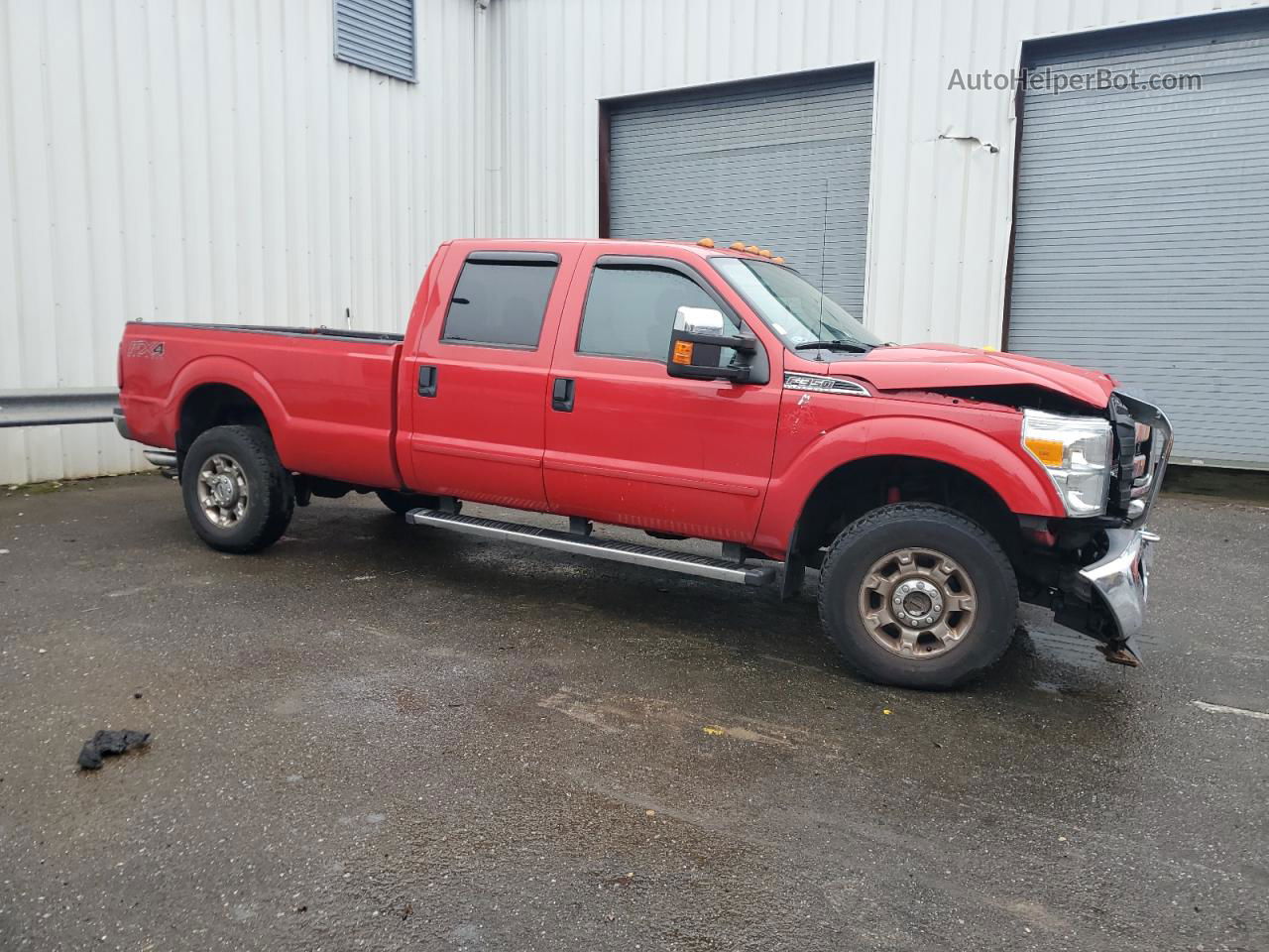 2014 Ford F350 Super Duty Красный vin: 1FT8W3B66EEB73021