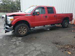 2014 Ford F350 Super Duty Красный vin: 1FT8W3B66EEB73021