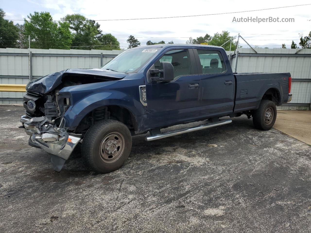 2017 Ford F350 Super Duty Blue vin: 1FT8W3B68HEC14382