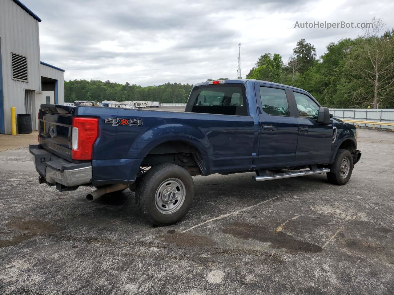 2017 Ford F350 Super Duty Blue vin: 1FT8W3B68HEC14382