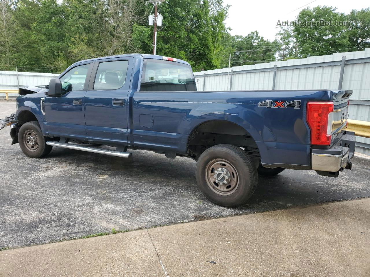 2017 Ford F350 Super Duty Blue vin: 1FT8W3B68HEC14382