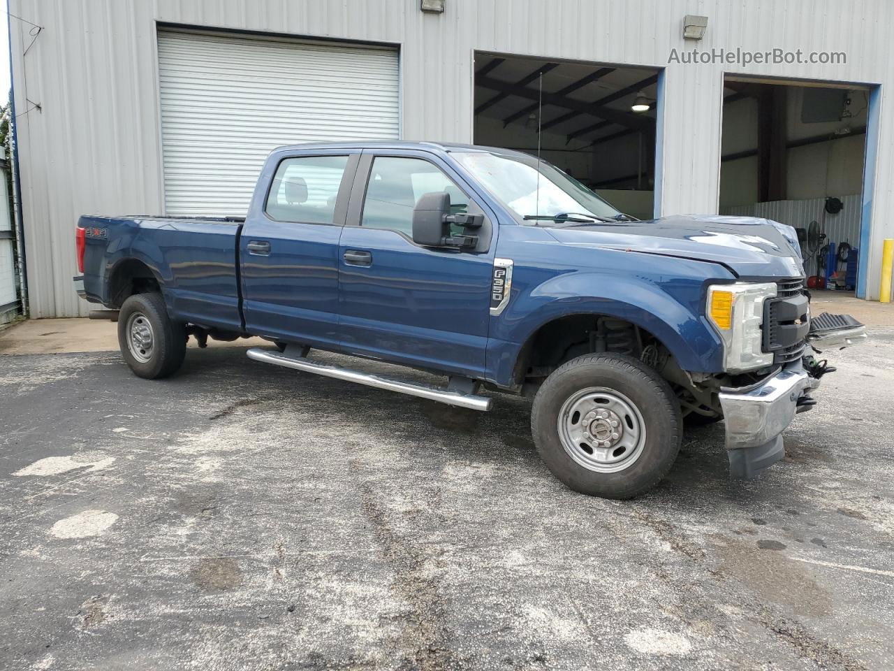 2017 Ford F350 Super Duty Blue vin: 1FT8W3B68HEC14382