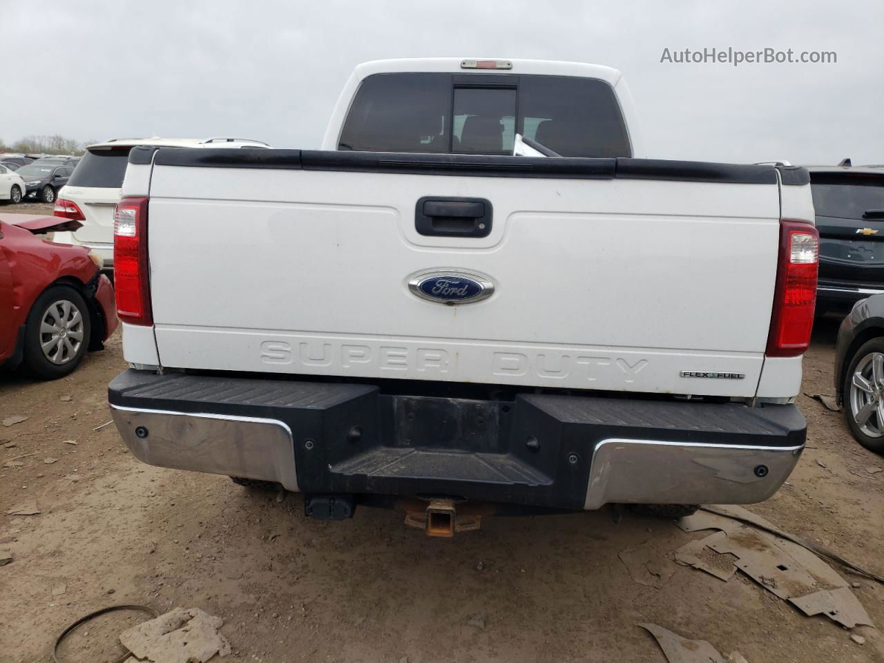 2016 Ford F350 Super Duty White vin: 1FT8W3B69GEC11747