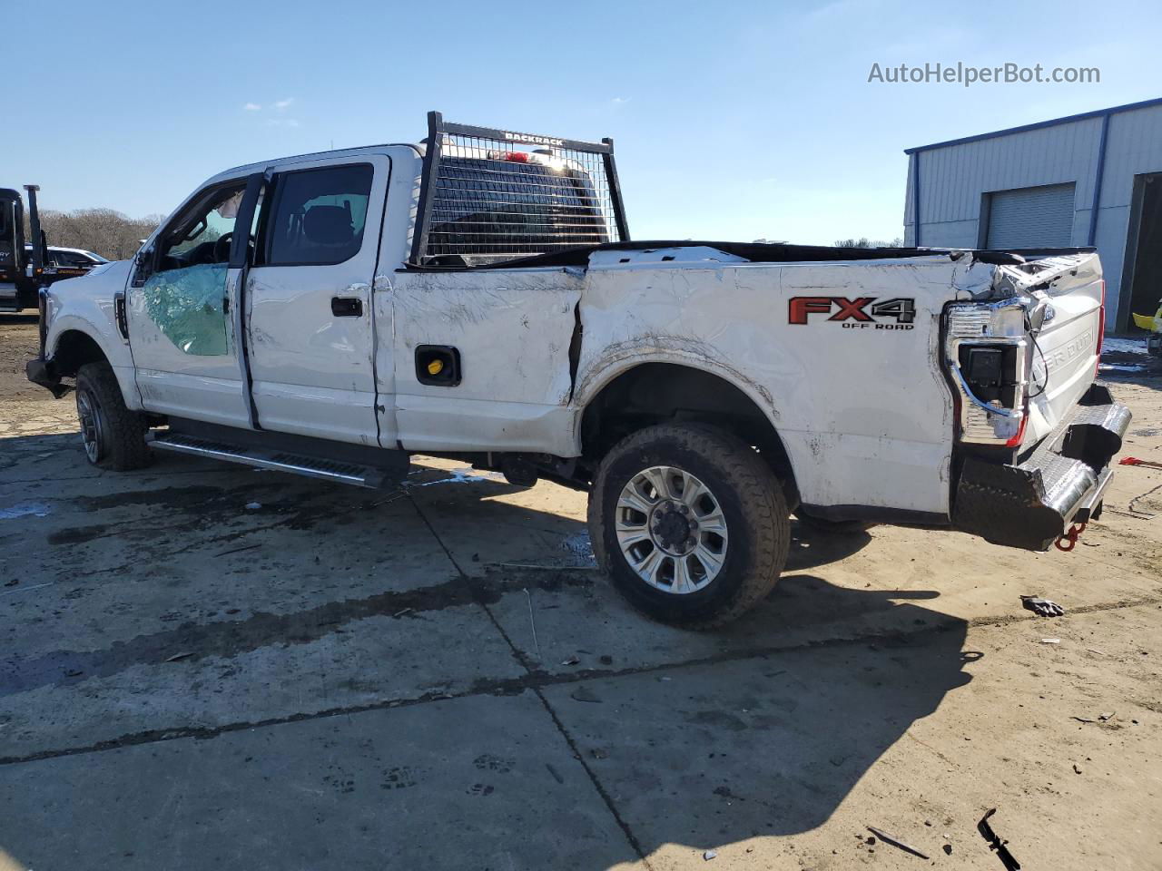 2020 Ford F350 Super Duty Белый vin: 1FT8W3B69LEC84689