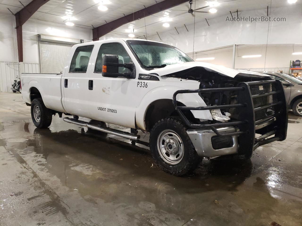 2014 Ford F350 Super Duty White vin: 1FT8W3B6XEEA59149