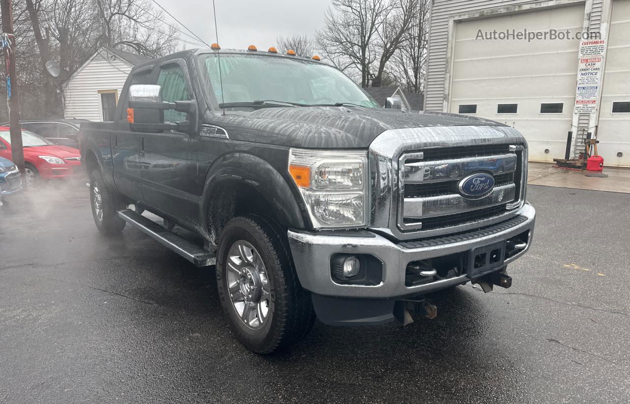 2014 Ford F350 Super Duty Black vin: 1FT8W3B6XEEB38840