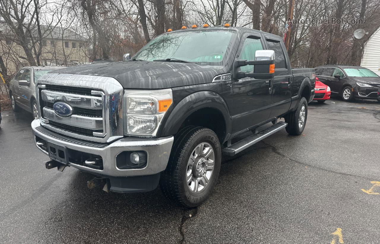 2014 Ford F350 Super Duty Black vin: 1FT8W3B6XEEB38840