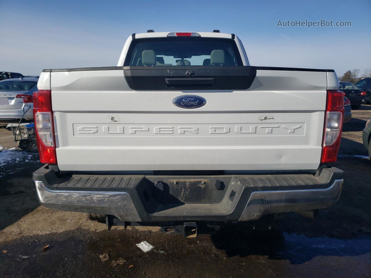 2020 Ford F350 Super Duty Белый vin: 1FT8W3B6XLED68908