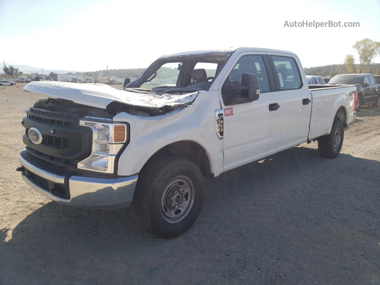 2020 Ford F350 Super Duty White vin: 1FT8W3BN0LEC57761