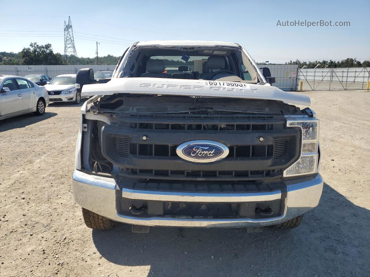 2020 Ford F350 Super Duty White vin: 1FT8W3BN0LEC57761