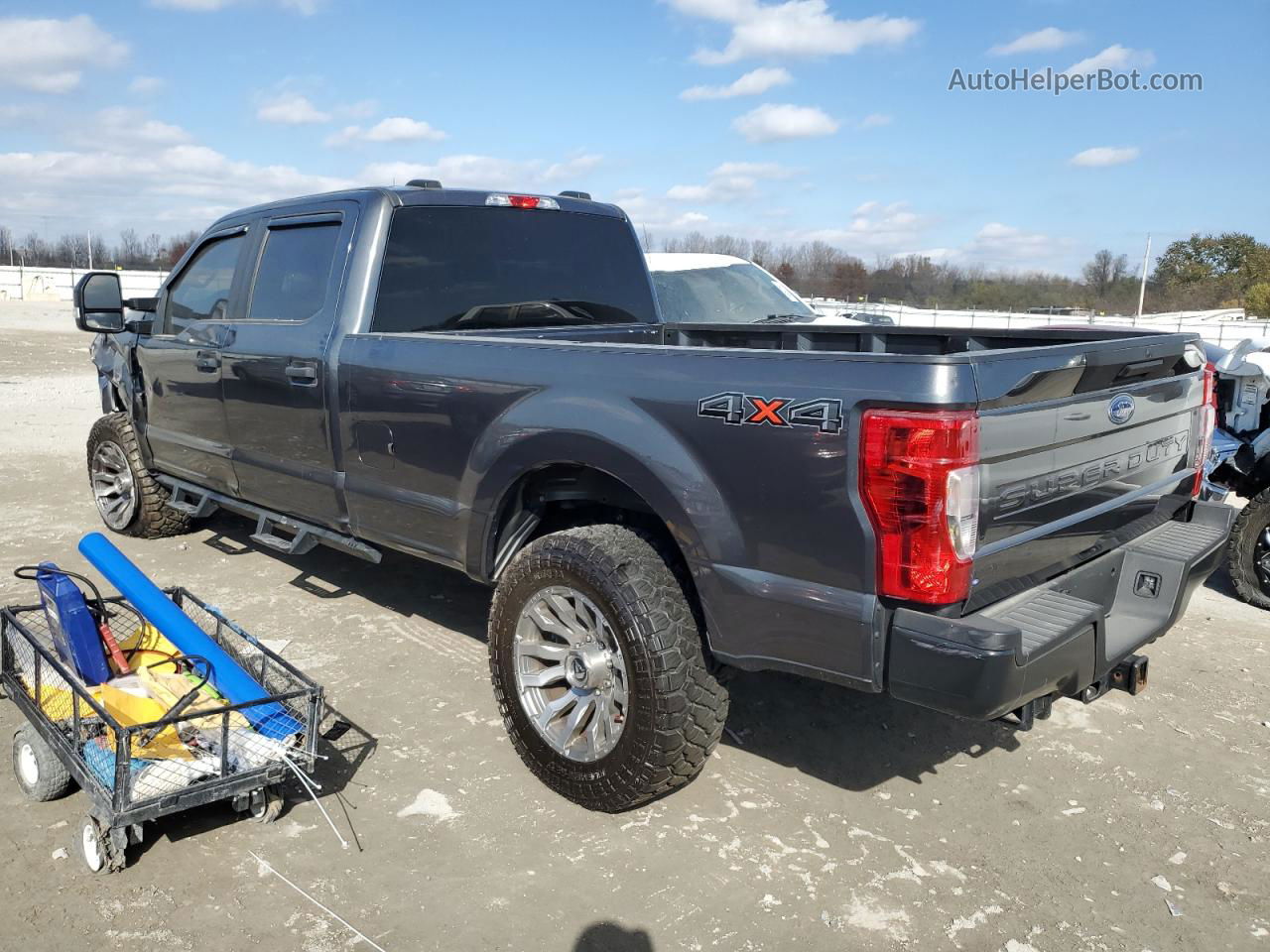 2020 Ford F350 Super Duty Gray vin: 1FT8W3BN1LED31639