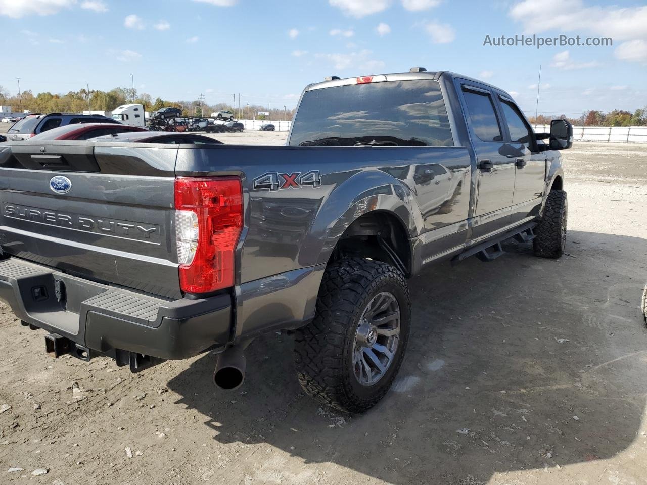 2020 Ford F350 Super Duty Серый vin: 1FT8W3BN1LED31639