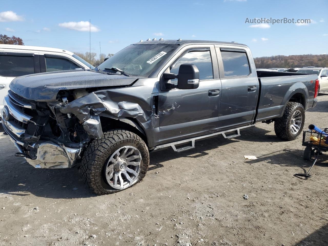 2020 Ford F350 Super Duty Серый vin: 1FT8W3BN1LED31639