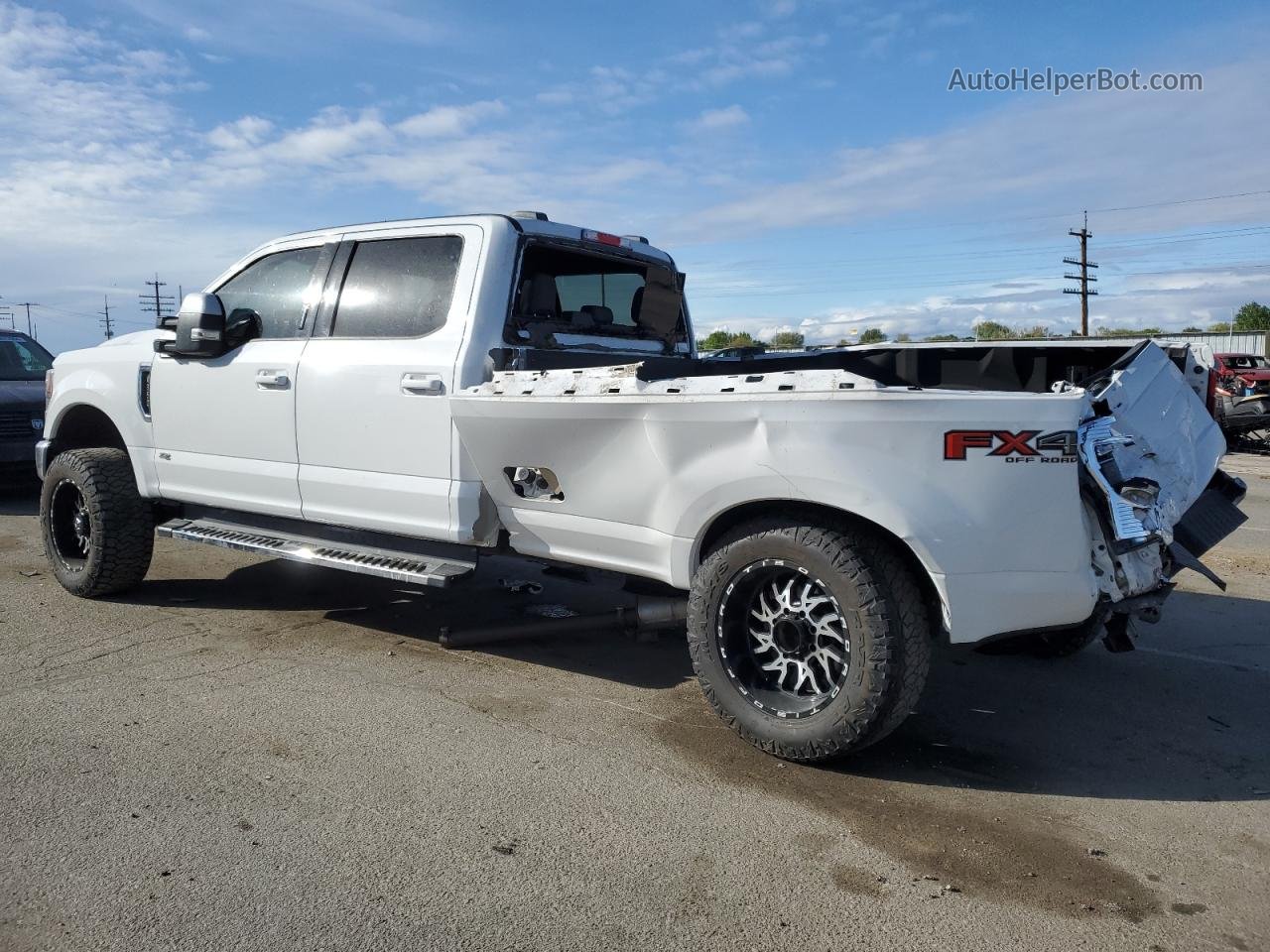 2020 Ford F350 Super Duty White vin: 1FT8W3BN8LEC42831