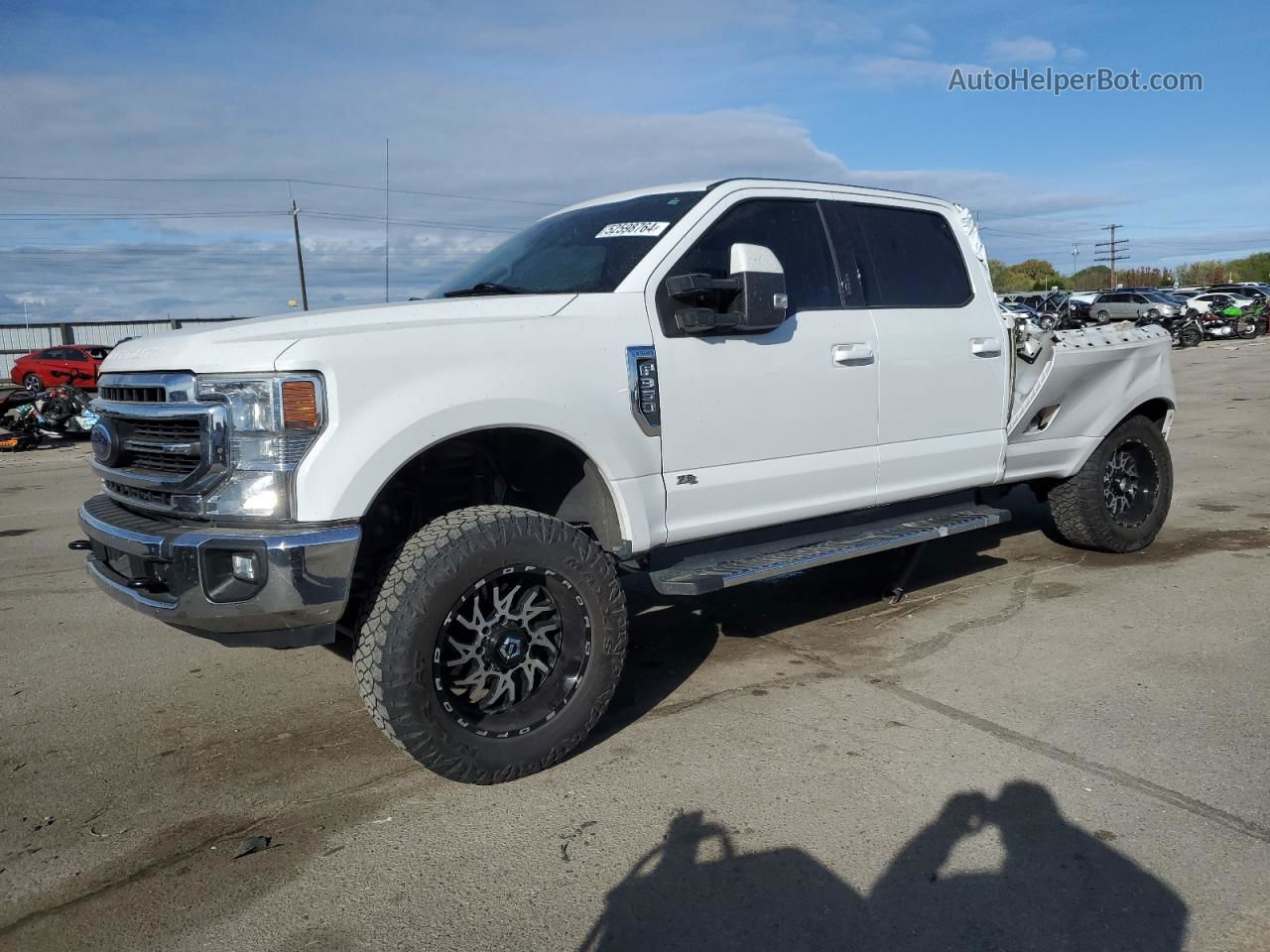 2020 Ford F350 Super Duty Белый vin: 1FT8W3BN8LEC42831