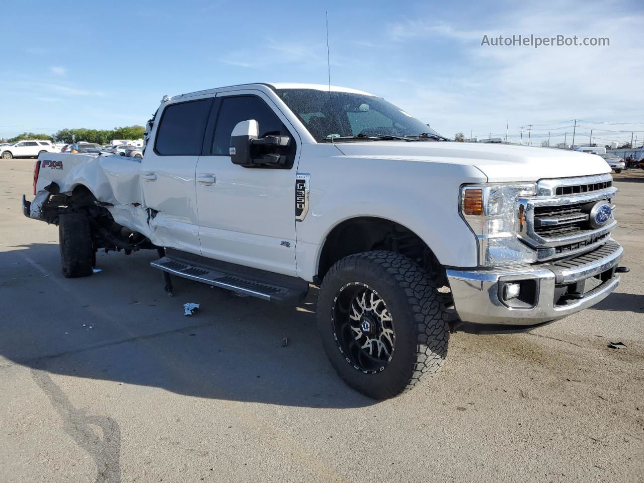 2020 Ford F350 Super Duty White vin: 1FT8W3BN8LEC42831