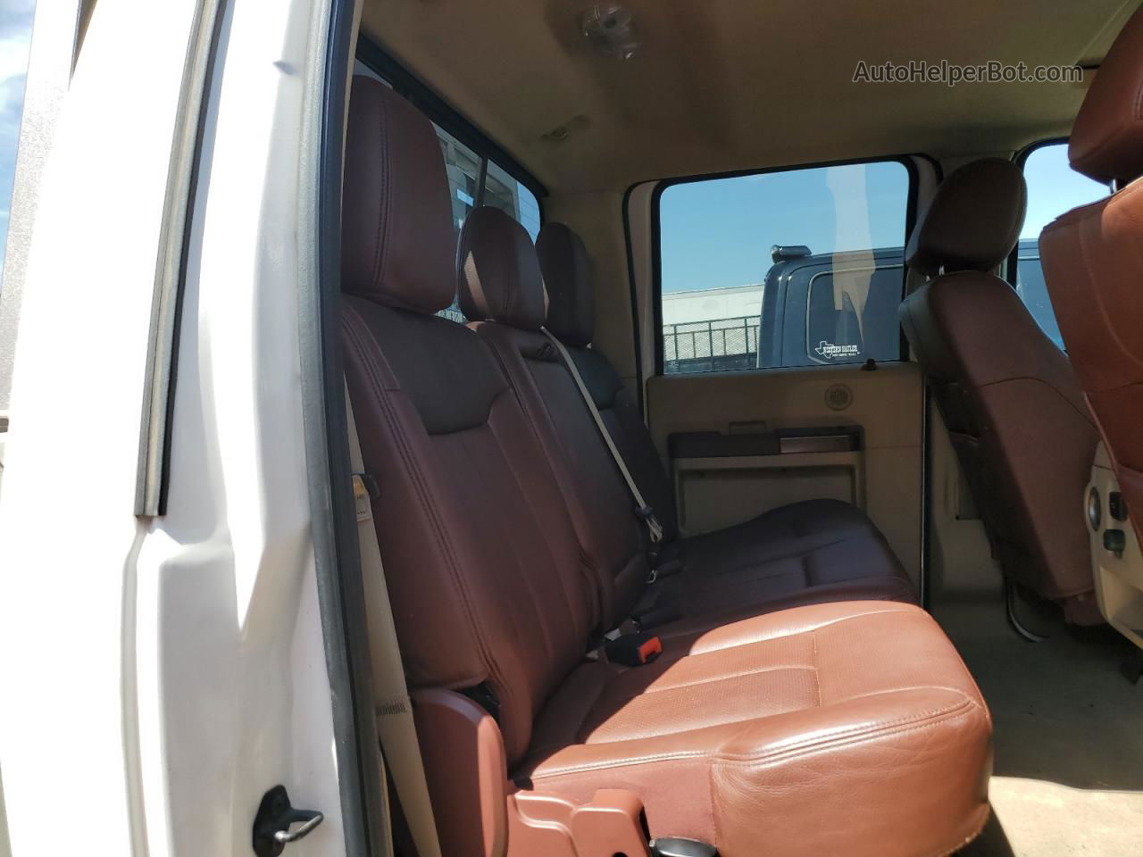 2014 Ford F350 Super Duty Белый vin: 1FT8W3BT0EEA41619