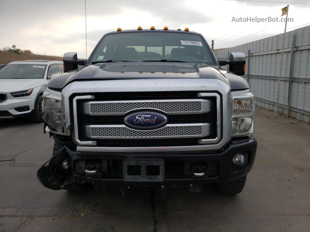 2014 Ford F350 Super Duty Угольный vin: 1FT8W3BT0EEA73518