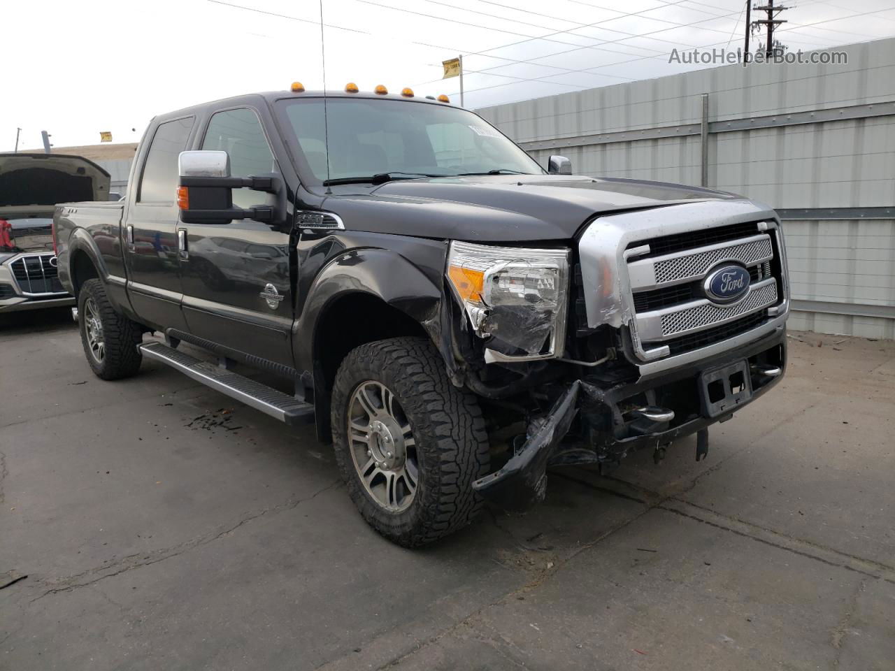 2014 Ford F350 Super Duty Угольный vin: 1FT8W3BT0EEA73518