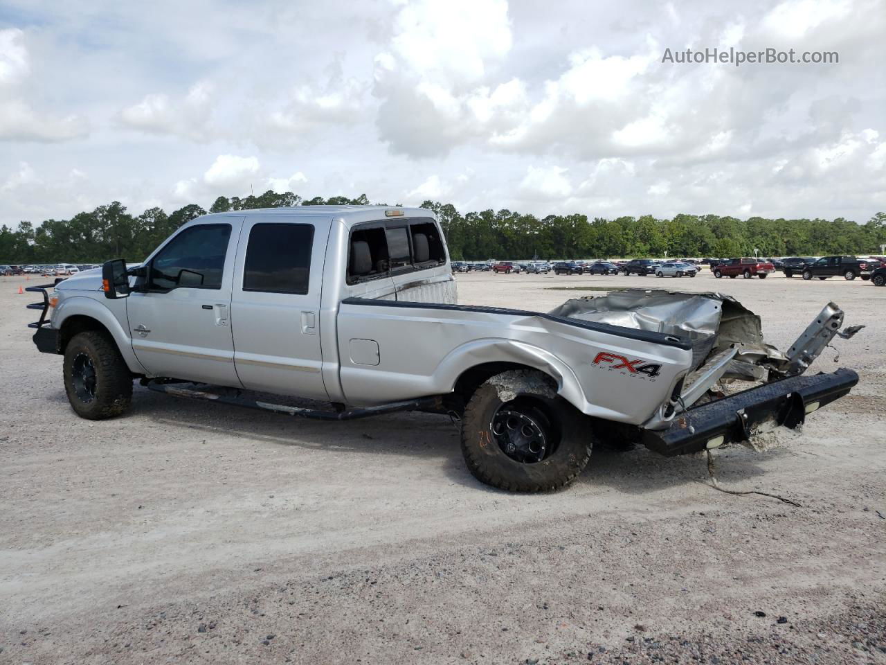 2014 Ford F350 Super Duty Silver vin: 1FT8W3BT0EEA77956