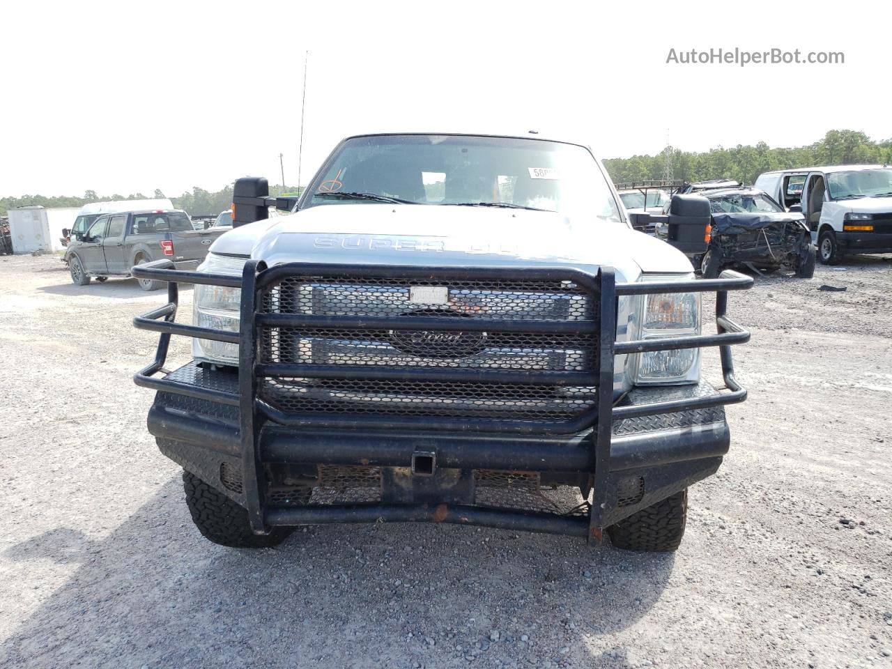 2014 Ford F350 Super Duty Серебряный vin: 1FT8W3BT0EEA77956