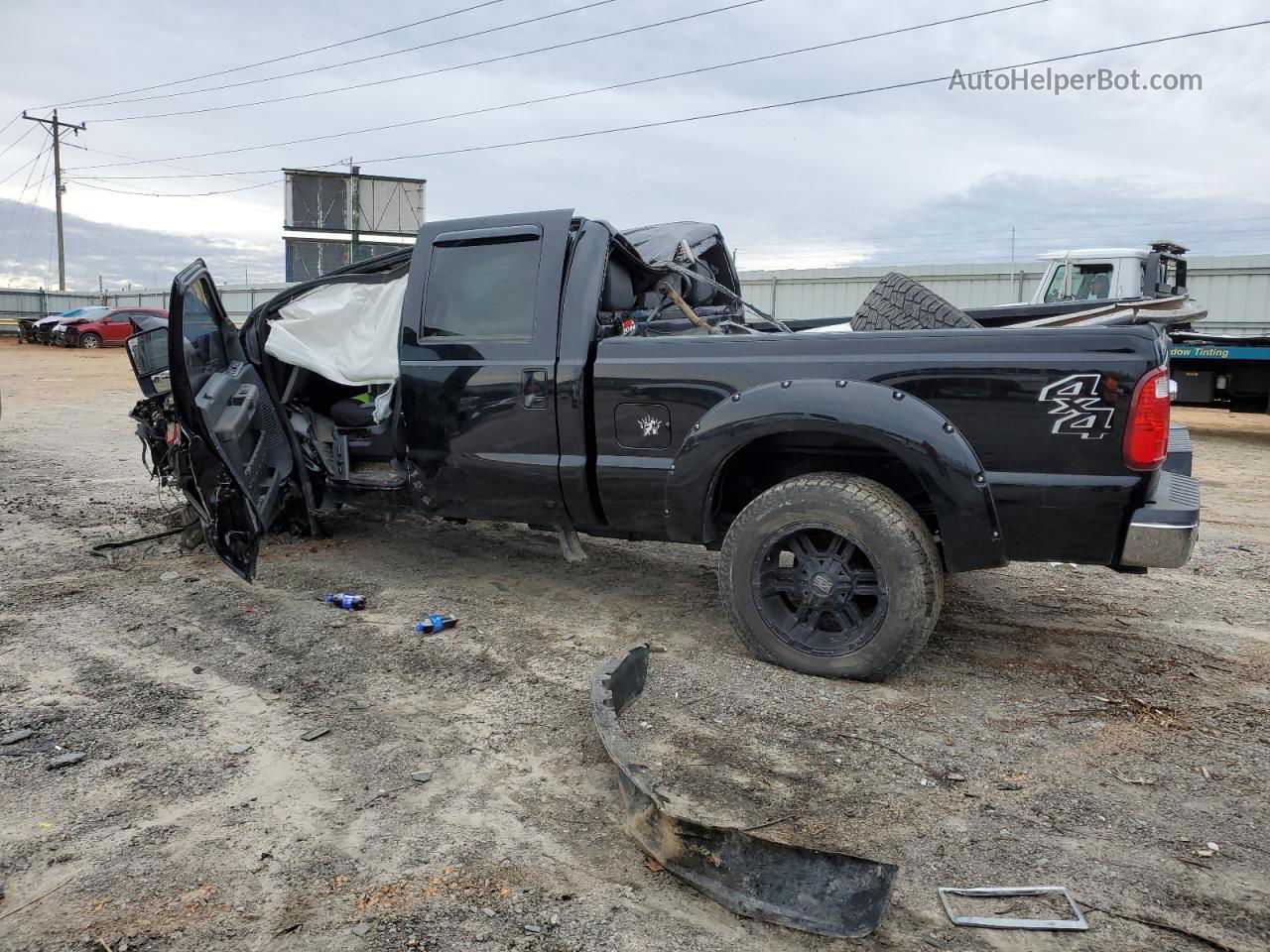 2016 Ford F350 Super Duty Черный vin: 1FT8W3BT0GEA97109