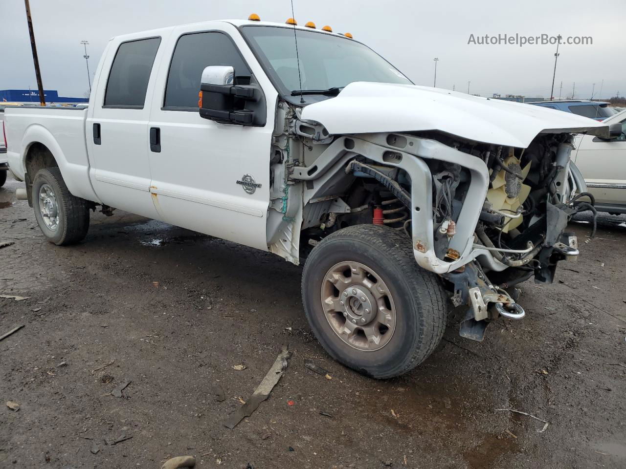 2016 Ford F350 Super Duty White vin: 1FT8W3BT0GEC68702