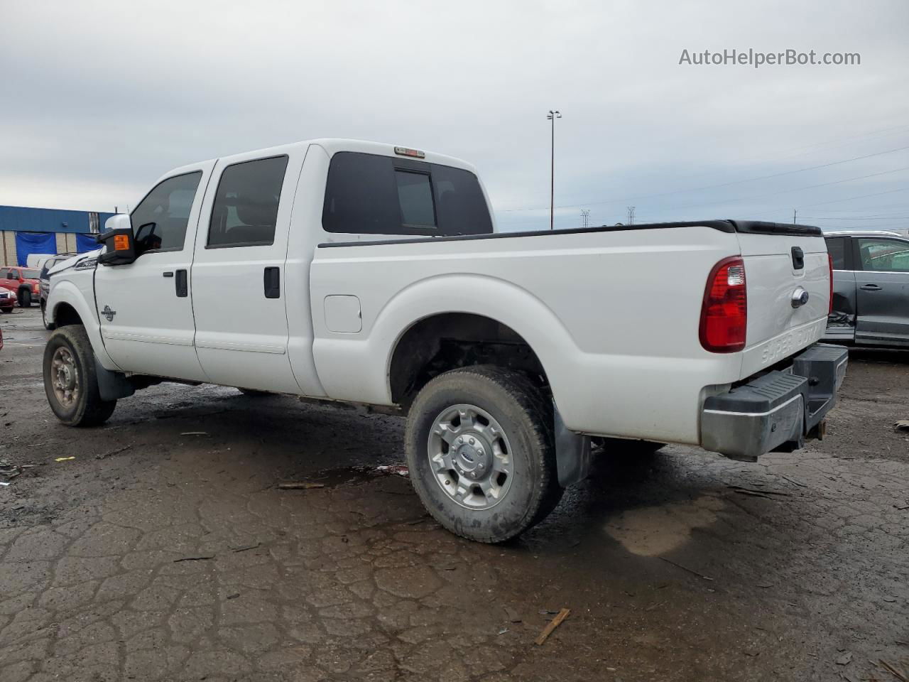 2016 Ford F350 Super Duty White vin: 1FT8W3BT0GEC68702