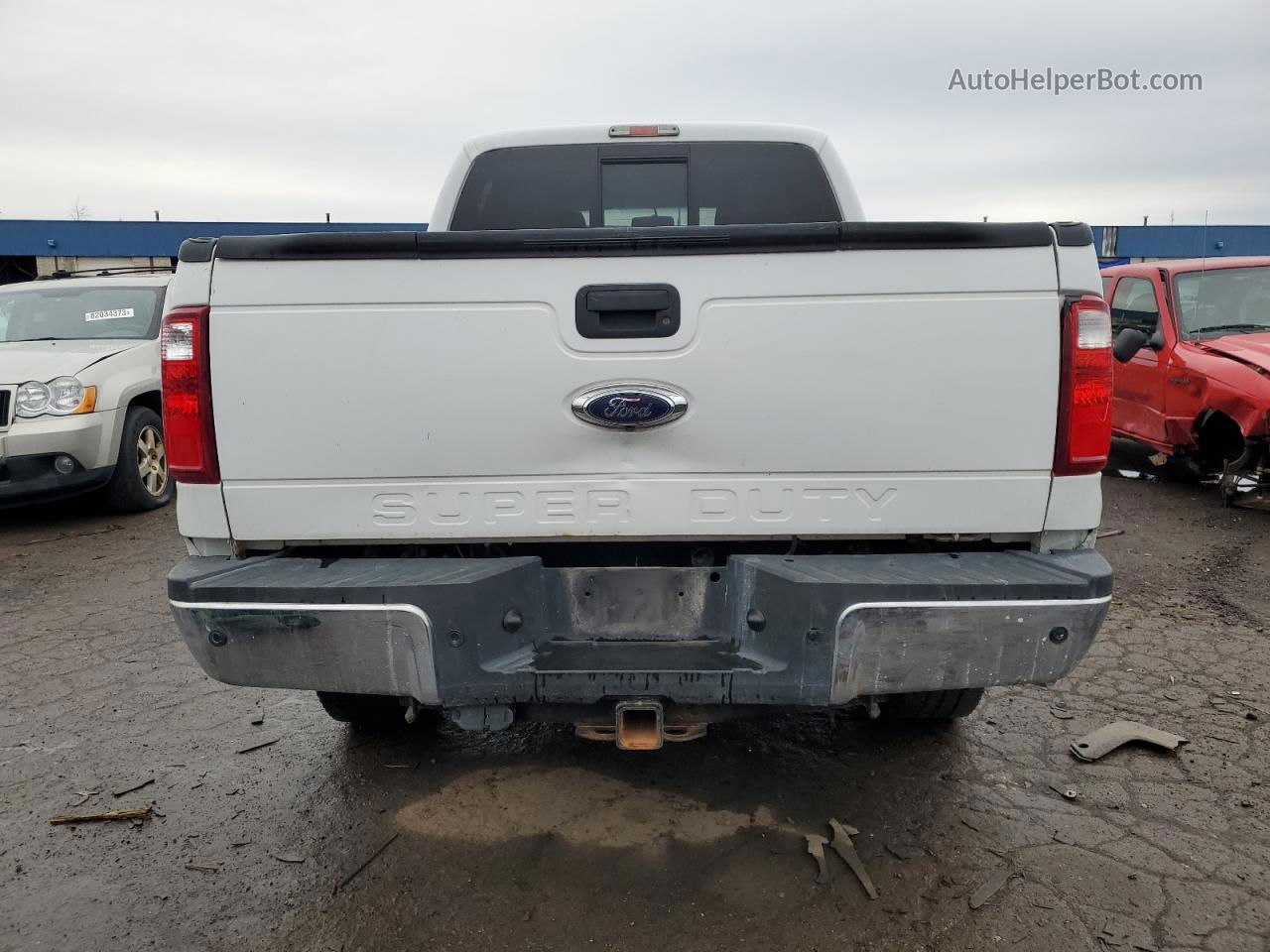 2016 Ford F350 Super Duty White vin: 1FT8W3BT0GEC68702