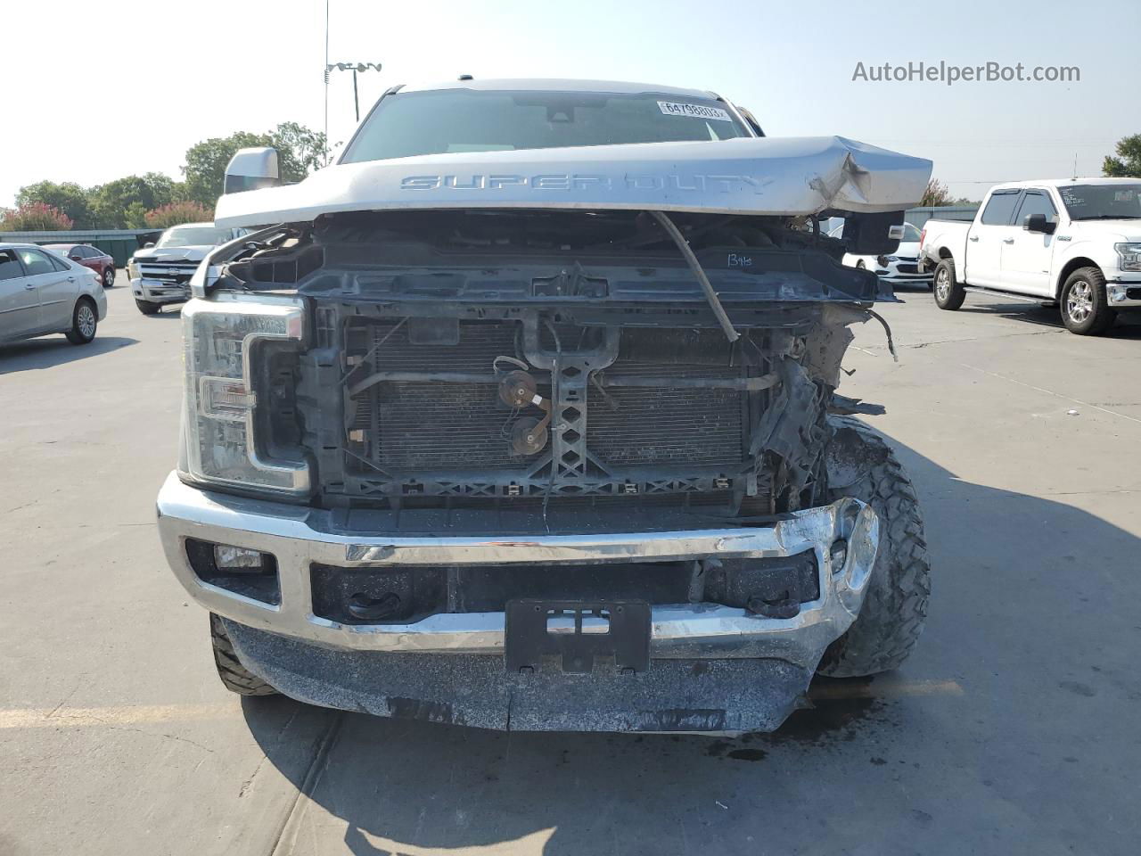 2017 Ford F350 Super Duty Silver vin: 1FT8W3BT0HEB57939