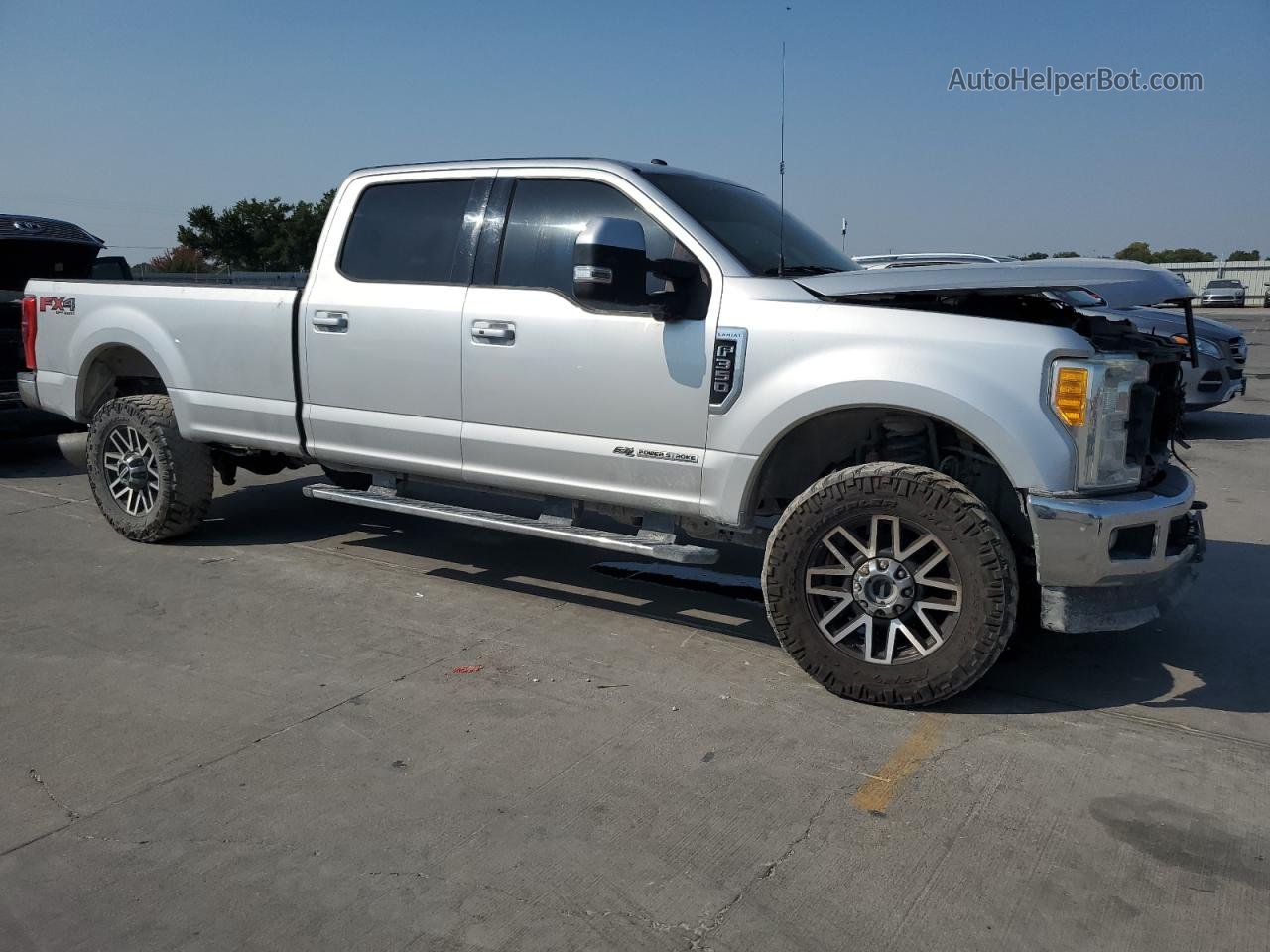 2017 Ford F350 Super Duty Silver vin: 1FT8W3BT0HEB57939