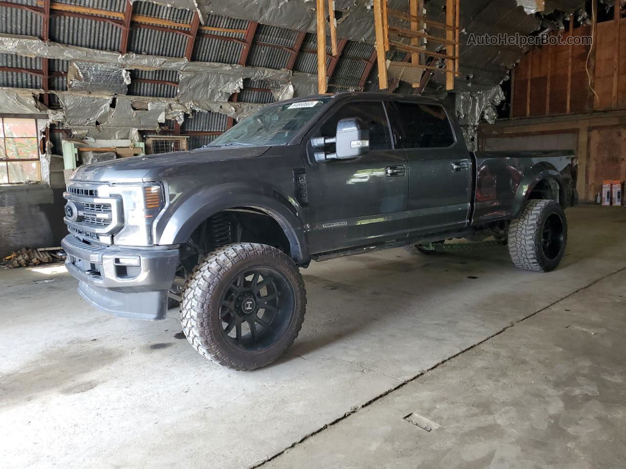 2020 Ford F350 Super Duty Charcoal vin: 1FT8W3BT0LEC17212