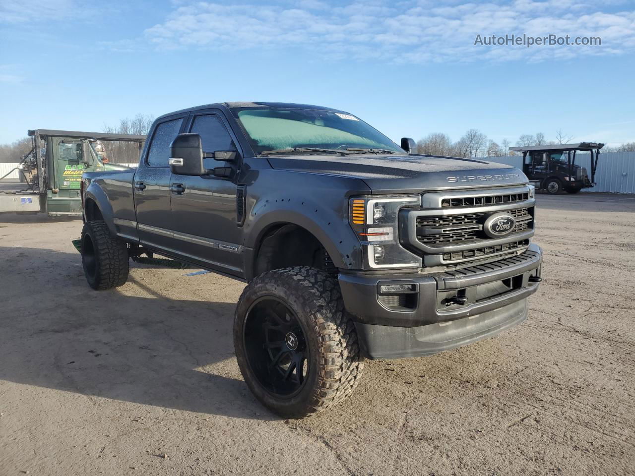 2020 Ford F350 Super Duty Угольный vin: 1FT8W3BT0LEC17212