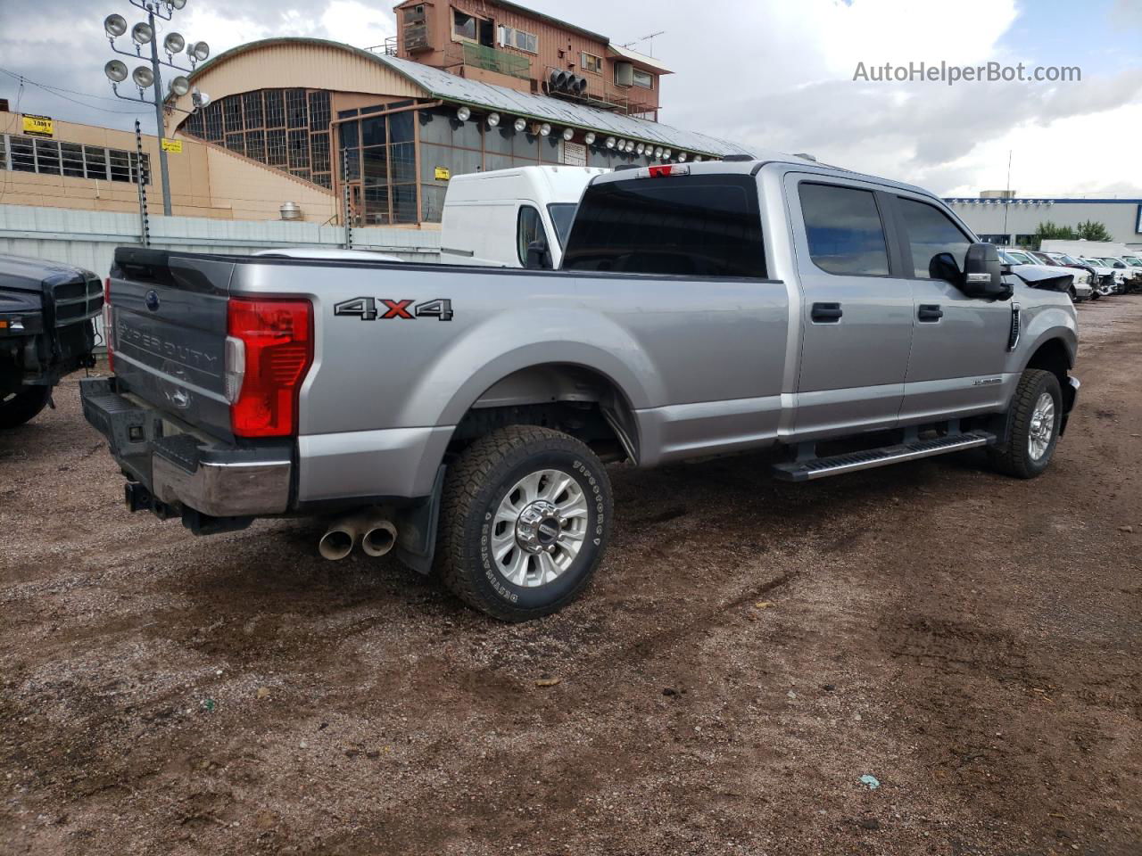 2020 Ford F350 Super Duty Silver vin: 1FT8W3BT0LED49564