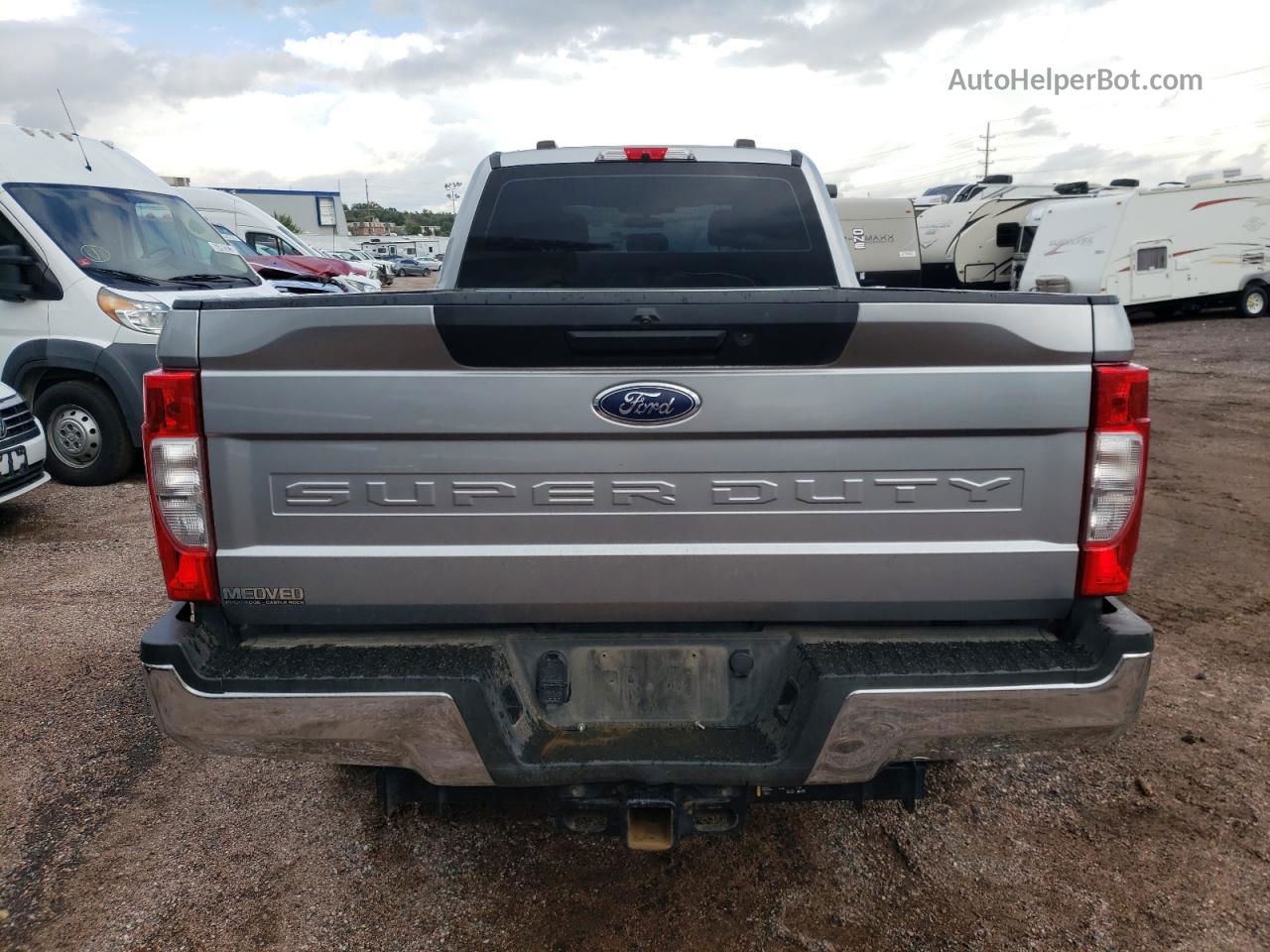 2020 Ford F350 Super Duty Silver vin: 1FT8W3BT0LED49564