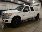 2014 Ford F350 Super Duty White vin: 1FT8W3BT1EEA09987