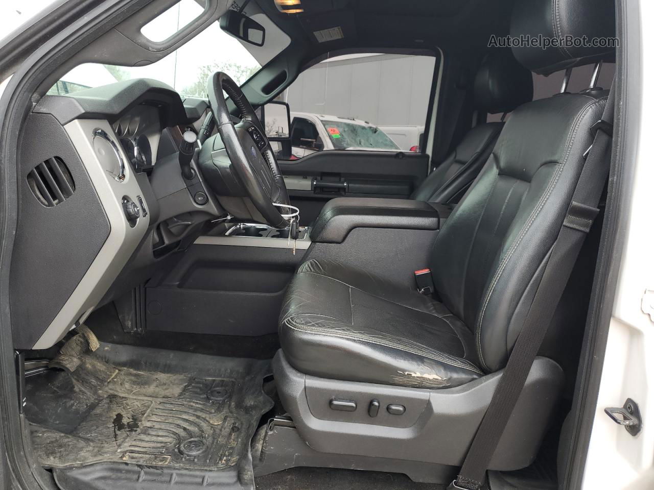 2014 Ford F350 Super Duty Белый vin: 1FT8W3BT1EEA31052