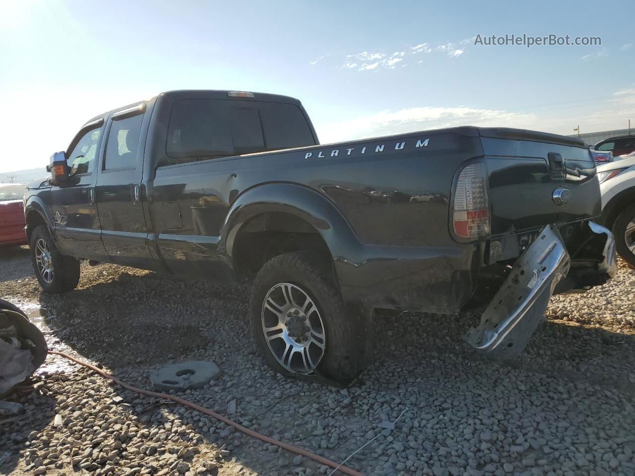 2014 Ford F350 Super Duty Черный vin: 1FT8W3BT1EEA58834