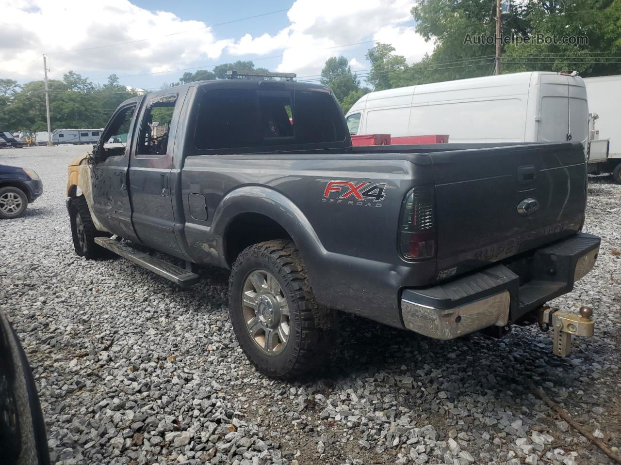 2016 Ford F350 Super Duty Gray vin: 1FT8W3BT1GEA08101