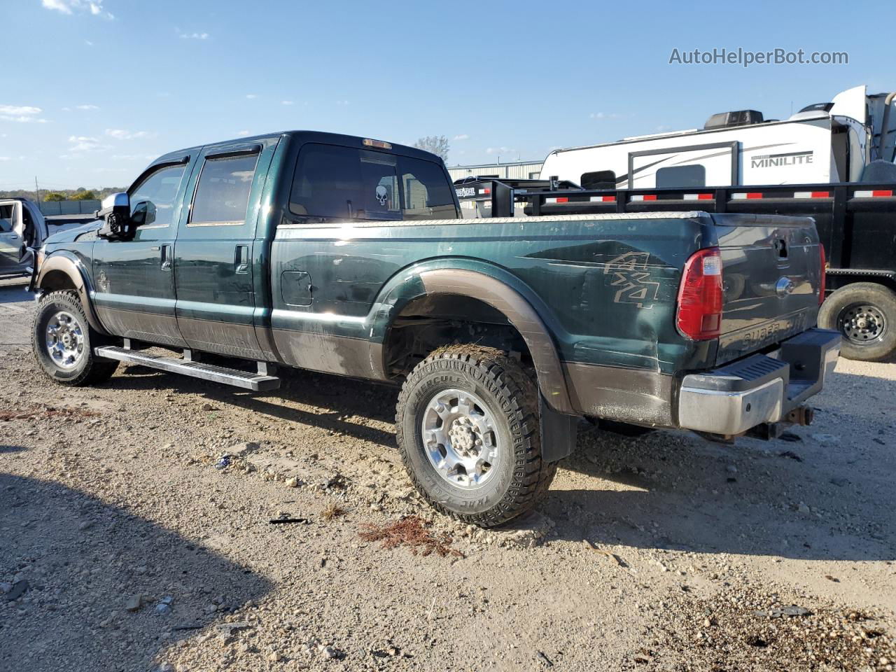 2016 Ford F350 Super Duty Green vin: 1FT8W3BT1GEB40601